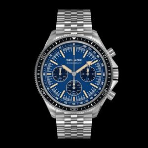 SELHOR MENS WATCH SELHOR CHRONOGRAPH RALLYE SELHOR S15003 NEW